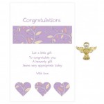 Angel Heart Pins - Congratulations (6 Pcs) AHE024